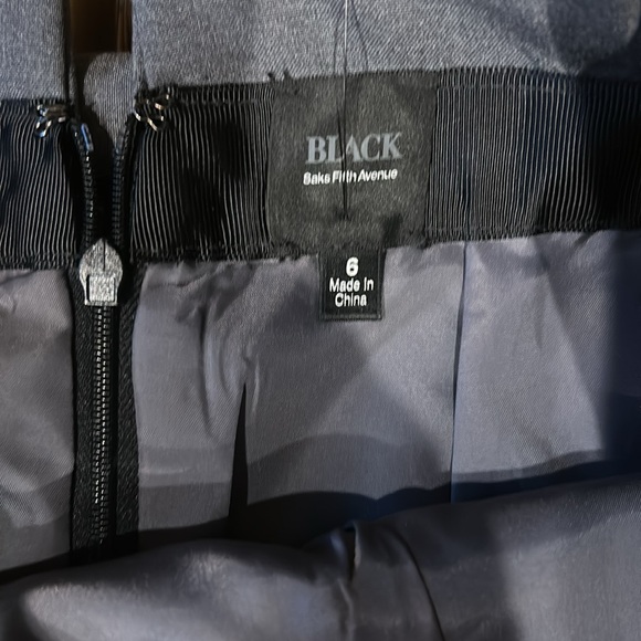 NWT Woman’s Saks Fifth Avenue Black Label Lined Skirt - Size 6 - Picture 4 of 7